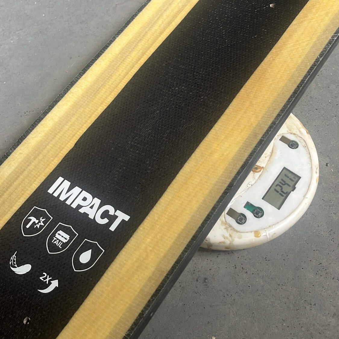 Impact XPU 1.3 Skateboard deck weight