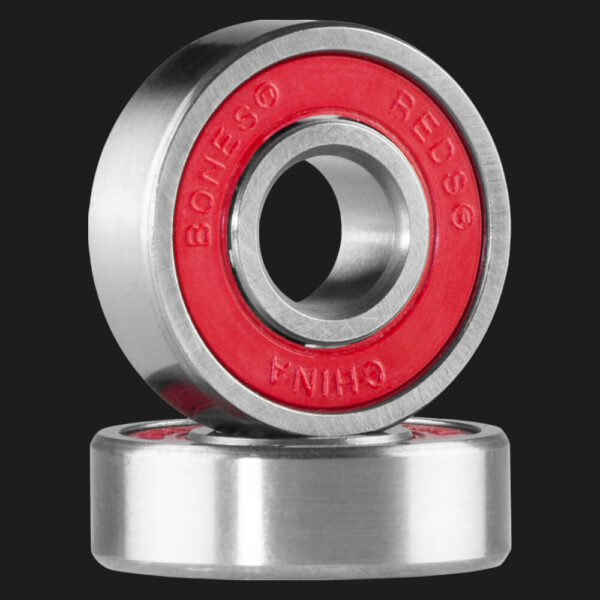 Bones bearings red closeup