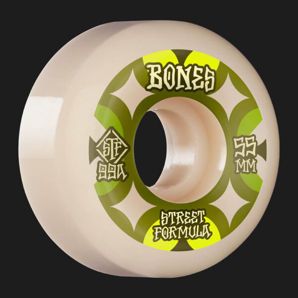 Bones Retros V5 Sidecut 52mm 99a STF Skateboard wheels