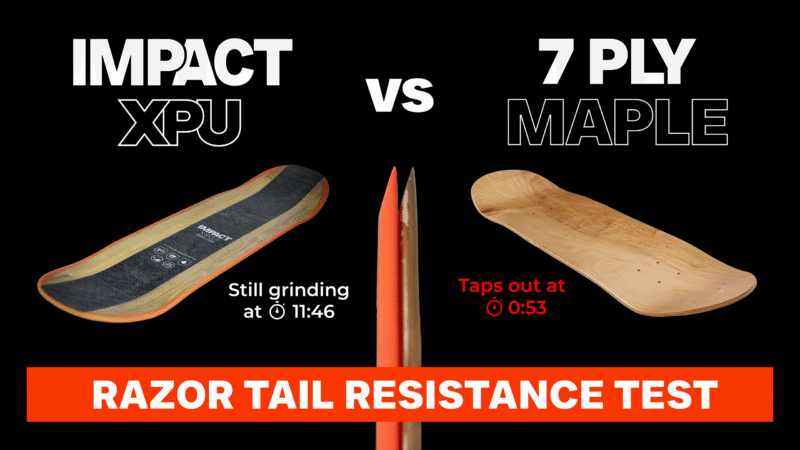 Razor Tail Test: Maple vs Impact XPU
