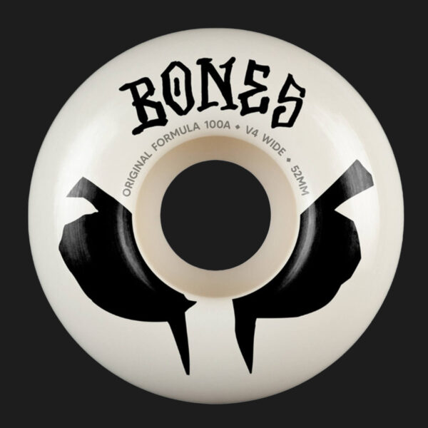 Bones V4 Wides OG  Formula 100A Skateboard Wheels